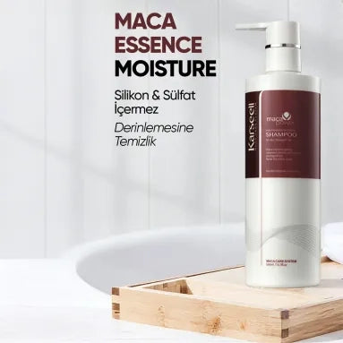 Karseell Maca Power Maca Essence Moisture Kuru ve Yıpranmış Saçlar İçin Onarıcı Şampuan 500 ml